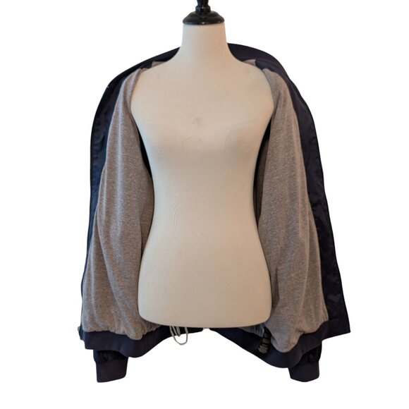 Pabst x O'Neill Mens Size L Navy Blue Red White Full Zip Windbreaker Jacket Top - Picture 5 of 10